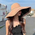 thumbnail image 1 of Fashion Summer Mens Bucket Hat UV Protection Sun Hats Soft Foldable Wide Brim Outdoor Beach Panama Cap Fisherman Cap, 1 of 5