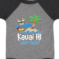 thumbnail image 4 of Inktastic Kauai Hawaii Surfing Boys or Girls Baby Bodysuit, 4 of 5