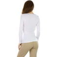 thumbnail image 6 of ToBeInStyle Women's Long Sleeve V-Neck T-Shirt, 6 of 6