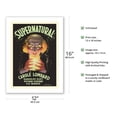 thumbnail image 2 of Supernatural - Starring Carole Lombard - Vintage Horror Film Movie Poster by Vincent Trotta & Maurice Kallis c.1933 - Bamboo Fine Art 290gsm Paper (Unframed) 12x16in, 2 of 4