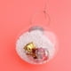 thumbnail image 1 of Romántico Claro Nieve De Navidad Adorno De Navidad Recargable Decoración para hogar BLESIY Bola de Navidad transparente, 1 of 8