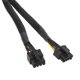 thumbnail image 5 of 8 Piezas GPU PCIe 8 Hembra Una Doble 2X 8 (6 + 2) Adaptador de Corriente PCI Express Macho Cable, 5 of 8