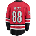 thumbnail image 2 of Martin Necas Carolina Hurricanes NHL Fanatics Breakaway Home Jersey, Small, 2 of 3