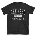 thumbnail image 1 of Brainerd Minnesota Classic Established Men's Cotton T-Shirt, 1 of 1