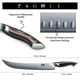thumbnail image 4 of Cuchillo para trinchar HOSHANHO, 30 cm, de acero con alto contenido de carbono japonés, 4 of 7