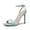BABY/BLUE, variant on Women’s High Stilettos Open Square Toe Ankle Strap Heels Sexy Comfort Strappy Dress Shoes Wedding Bridal Pumps Sandals