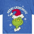 thumbnail image 3 of Dr. Seuss - Merry Grinchmas - Toddler And Youth Short Sleeve Graphic T-Shirt, 3 of 5
