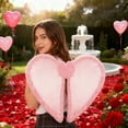 thumbnail image 6 of Valentine's Day Love Wing Decoration - Lightweight Durable Party Stage Prop for Celebrations, Romantic Heart-Wing Design for Photo Booths, Home Decor, Perfect for Couples' Parties, 19.09*17.32in, A, 6 of 8