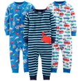 thumbnail image 1 of Pijamas Simple Joys de Carter's Baby Boys, paquete de 3, de 6 a 9 meses, 1 of 1