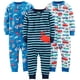 thumbnail image 1 of Pijamas Simple Joys de Carter's Baby Boys, paquete de 3 unidades, algodón 3T, 1 of 1