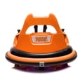 thumbnail image 4 of Xuanlur 12V Ride on Bumper Car for Toddlers, Electric Cars for Kids w/Parent Remote, Ride on Toys w/2-Speed, 2 Driving Mode, 360°Spin, Music, Lights, 5-Point Safety Belt, Orange, 4 of 7