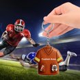 thumbnail image 6 of Cheapark Sports Ball Game Acrylic Keychains - Athlete Thank You Gifts for Men & Women, Cheerleading & Sports Enthusiast Accessories for Birthdays & Holidays, 6 of 7