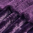 thumbnail image 6 of Home Soft Things Plain Faux Fur Throw - Blackberry - 50" x 60", 6 of 6