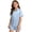 Light Blue, variant on Cool Comfortable Summer Loungewear Set Kids Soft Viscose Girls Boys Home Wear Girls Casual Outfit Sets