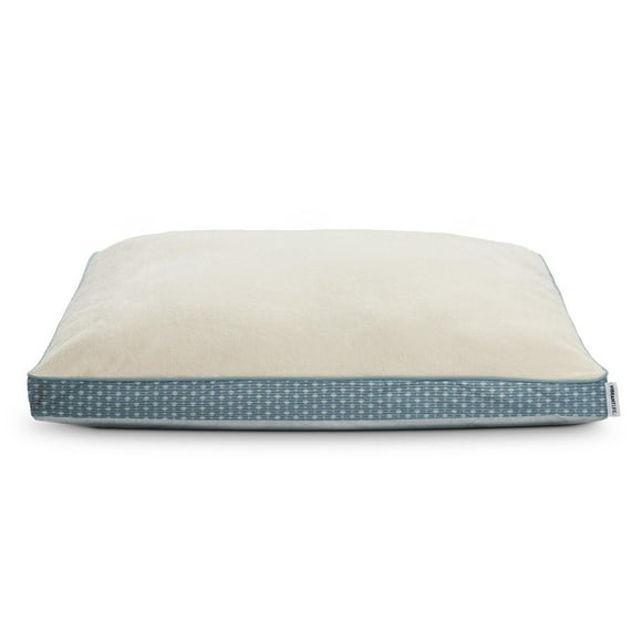 Vibrant Life Deluxe Gusset Pet Bed, Blue Diamond
