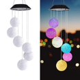 thumbnail image 6 of LINLIN  Solar Wind Chime Light, Wind Chime Lights Color Changing Outdoor Home Mobile Hanging Bells Chime Waterproof for Patio Yard Garden, 6 of 8