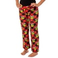 thumbnail image 5 of Dr Seuss Woman's The Grinch Buffalo Plaid Plush Fleece Pants Juniors Lounge Pajama Pants w/ Adjustable Elastic Waistband, 5 of 6
