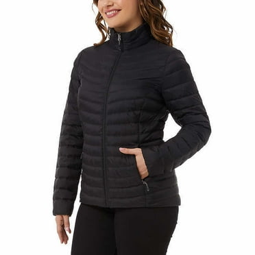 32 Degrees Ladies' Down Jacket, Black Small