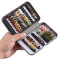 thumbnail image 3 of Bassdash Fly Fishing Flies Kit Fly Assortment Trout Bass Fishing with Fly Box, 36/64/72/76/80/96pcs with Dry/Wet Flies, Nymphs, Streamers, Popper, 3 of 8