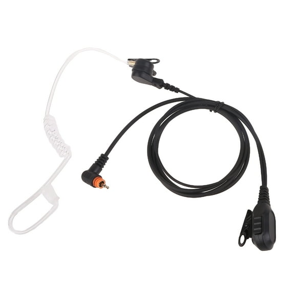 Acoustic Tube Earpiece with PTT Mic Walkie Talkie Headset for SL3500e SL1K SL1M SL300 SL7550 7580 SL4000