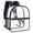 Y1#Black, variant on Clear Tote Bag, Large Capacity PVC Mesh Transparent Shoulder Handbag, Side Pocket Adjustable Strap Clear Carry Bag, Border Concert Travel Work Tote, Multi Pocket Storage Handbag