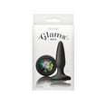 thumbnail image 2 of Glams Mini Gem Silicone Crystal Anal Plug, Rainbow, 2 of 3