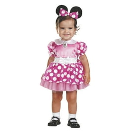 Disguise Toddler Girls Pink Minnie Mouse Costume Size 3T 4T Walmart