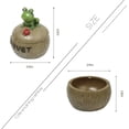 thumbnail image 3 of Cenicero para cigarrillos, cenicero creativo con tapa para decoración del hogar. Xemadio WRMH-1142-3, 3 of 7