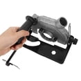thumbnail image 2 of BRIGHTFUFU Grinding Machine Stand Angle Grinder Support Plastic Silver 1 Set, 2 of 8