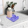 thumbnail image 3 of Silicone Water Bottle Drying Rack, Multifunction Fast Dryer with 3 Drip Trays for 20-40oz Tumblers, Non-slip Base & Easy Clean Design for Kitchen Counter & Dishwasher Safe Storage,Vsgery, 3 of 5