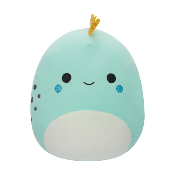 Squishmallows Official 8 inch Chet the Teal Lizard with Spots - Child's Ultra Soft Stuffed Plush Toy
