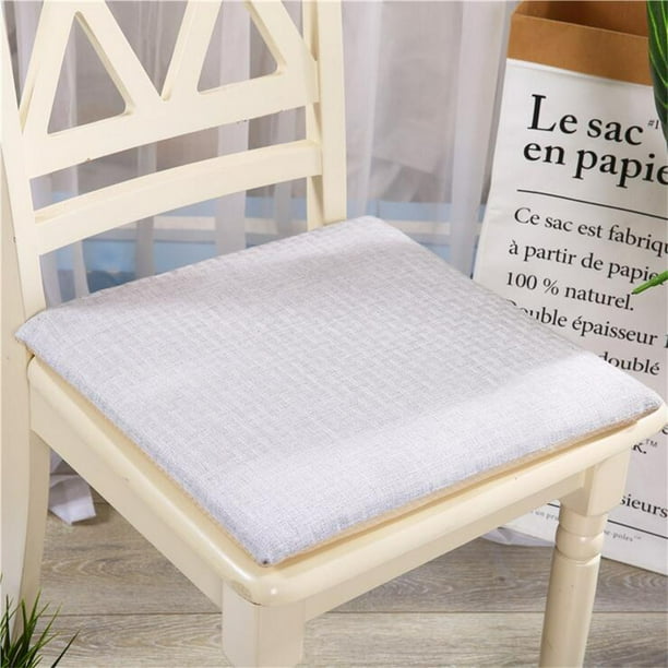 Non Slip Cotton Dining Chair Pads Multi Colors Washable All Non Slip Cotton Dining Chair Pads Multi