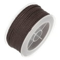 thumbnail image 3 of Unique Bargains Nylon Thread Twine Beading Cord 1.6mm Extra-Strong Braided Nylon Crafting String 16M/52 Feet, Coffee, 3 of 7