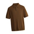 thumbnail image 3 of Camiseta de manga corta de punto con solapa para hombre, de verano, para entrenamiento regular, cómoda y de alto rendimiento. SG, 3 of 9