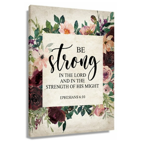 Inspirational Wall Art Bible Verse Wall Art  Wall Canvas Painting Prints Home Picture Decor For Living Room Unframed 12x18 in