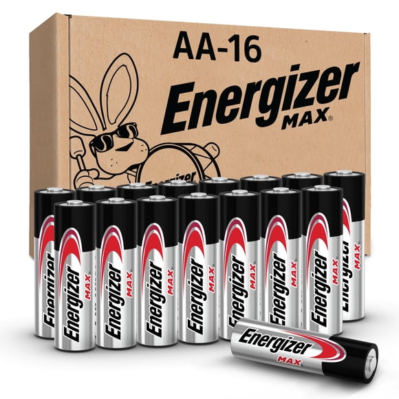 Batería alcalina Energizer MAX AAA de 1,5 V (paquete de 16)