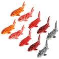 thumbnail image 4 of 10 Pcs Figurines de Poissons Koi Miniatures Réalistes, Figurines de Faux Poissons Rouges en Résine, Mini Figurines de Poissons, Accessoires de Jardin DIY, 4 of 9