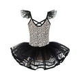 thumbnail image 3 of Girls Dress Cute Tutu Dancing Leopard Print Ball 4-5, 3 of 7