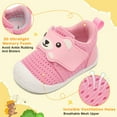 thumbnail image 4 of JOINFREE Baby Boy Girl Walking Shoes Infant Wide Breathable Sneakers Slip On Crib Shoes 18-24 Months, 4 of 8