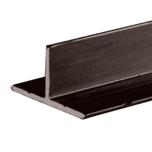 CRL D608DU Dark Bronze T Bar Aluminum Channel