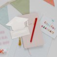 thumbnail image 2 of 2pcs Blank Cards Graduation Cap Cards Sublimation DIY Note Cards with Lip Balm Pouches, 2 of 8
