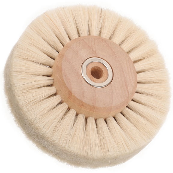 ELAYARD Brush for Removing Rust Wheel Cleaning Polishing Brush Beige 1Pcs