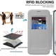 thumbnail image 3 of For Google Pixel 9a Case Compatible with MagSafe RFID Blocking Leather Phone Cover - Black, 3 of 5