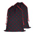 thumbnail image 2 of Christmas Bags Drawstring,Green and Red Christmas Plaid Pattern Large Xmas Christmas Gift Bags,Reusable for Xmas and New Year Party Favors and Supplies,27.6" X 19.7", 2 of 6