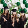 thumbnail image 3 of Kit de arco de globos PASOCON, verde esmeralda, plata y blanco, 3 of 7