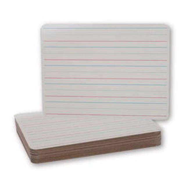 Flipside Red & Blue Ruled-Dry Erase - Dual Sided