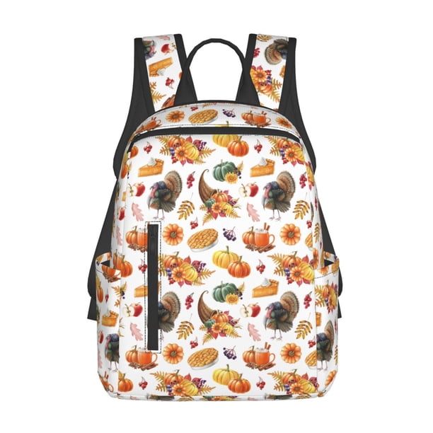 Fotbe Thanksgiving Turkeys 1 Mochila Ligera para Hombres y Mujeres - Duradera y Resistente al Agua, Ideal para Escuela, Trabajo, Viajes y Uso Diario