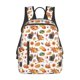 thumbnail image 1 of Fotbe Thanksgiving Turkeys 1 Mochila Ligera para Hombres y Mujeres - Duradera y Resistente al Agua, Ideal para Escuela, Trabajo, Viajes y Uso Diario, 1 of 7