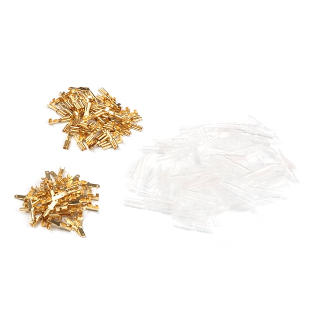 200PCS 2.8mm Bloque de terminales de conexión Bloque de conector de cable de barrera eléctrica Genérico Bloque de terminales de conexión