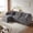 Gray, variant on Youdao 108" Modular Sectional Couch, Modern L-Shaped Convertible Sofa with Moveable Ottoman, Comfy Ultra-Soft Down Filled Cushioning, Classical Design Couch for Living Room, Apartment, Bedroom, Green